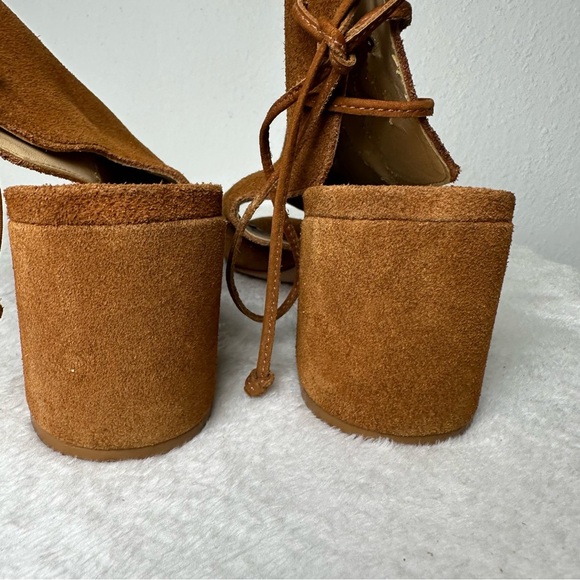 SCHUTZ Binalia Women's Heels Sandals
Bootie Brown Suede Size 8.5 - Picture 6 of 11